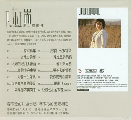 01有点孤单 02老地方的雨 03太阳的眼泪太阳雨(试听) 04爱你我会幸福