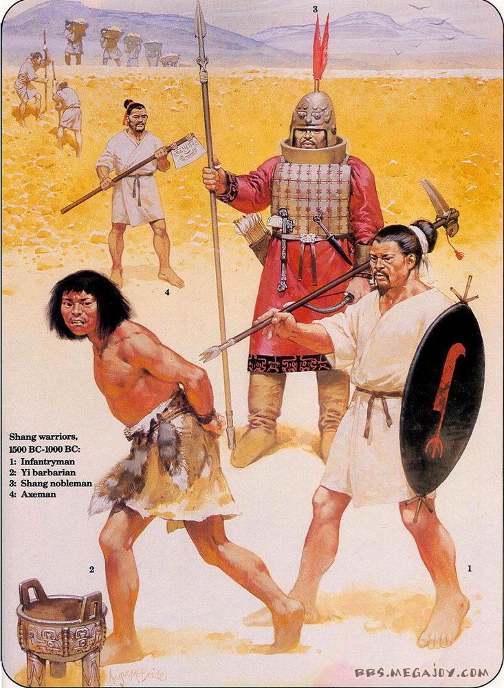 [2006-8-18]中国古代军队和军服(公元前1500年